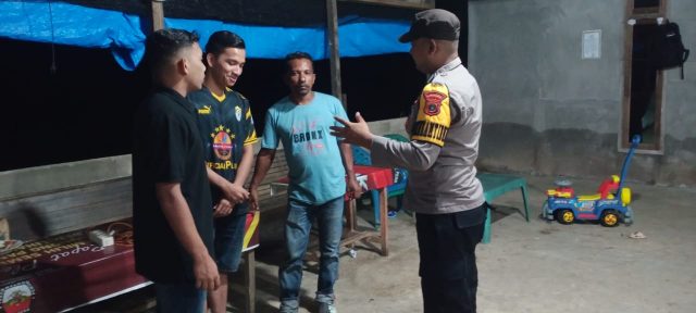 BHABINKAMTIBMAS POLSEK WOYLA TIMUR BERI HIMBAUAN 16.36