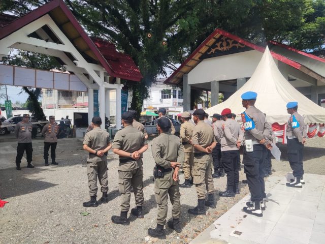 Pengamanan Venue PON di Aceh Barat