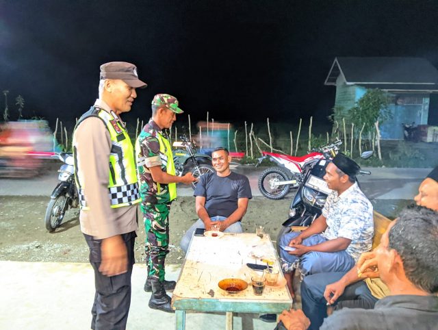 Menjelang Pilkada Serentak, TNI - Polri Gelar Patroli Sinergitas Demi Menciptakan Situasi Kamtibmas Yang Kondusif