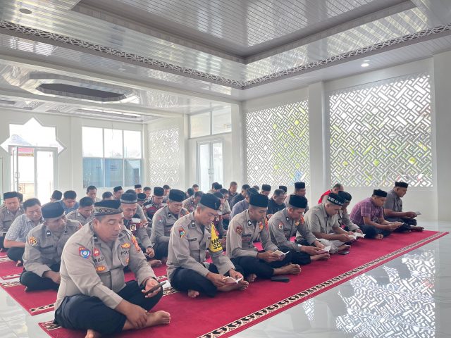 Polres Aceh Barat Gelar Binrohtal Untuk Meningkatkan Karakter Humanis Personel