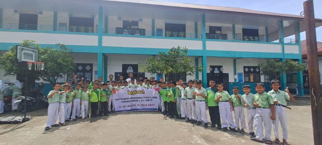 Polres Aceh Barat Berikan Sosialisasi Bahaya Narkoba Kepada Siswa dan Siswi SDN 14 Meulaboh