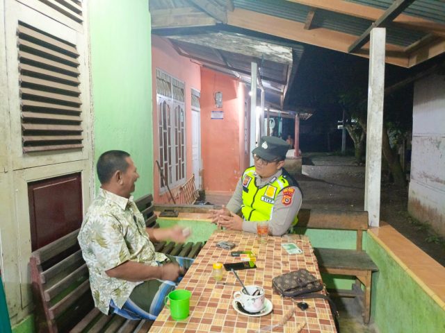 Polisi Intensifkan Patroli Titik Rawan Di Kecamatan Meureubo Jelang Pilkada Serentak