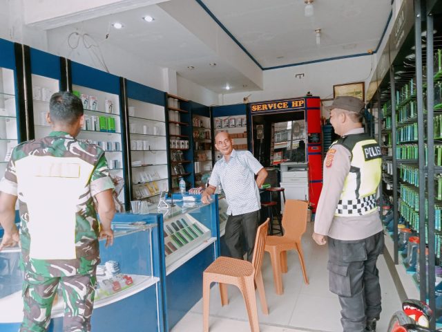 Patroli Sinergitas dan Cooling System Polsek Woyla Wujudkan Pilkada Sejuk dan Aman
