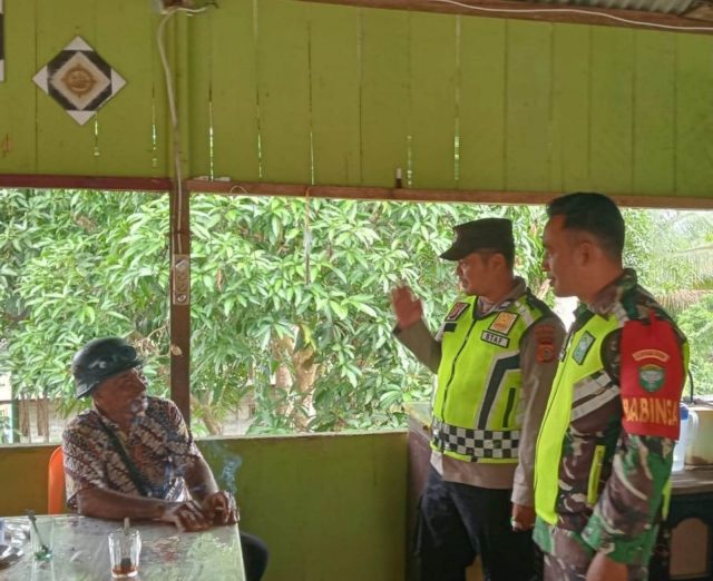 Cooling System, Polsek dan Koramil Terus Bersinergi Jaga Keamanan Jelan Pilkada