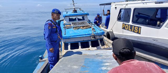 Perketat Pengawasan Perairan, Satpolairud Polres Aceh Barat Laksanakan Patroli Laut