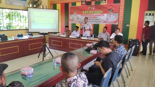 Polres Aceh Barat Intensifkan Edukasi Bahaya Narkoba ke Desa-desa*