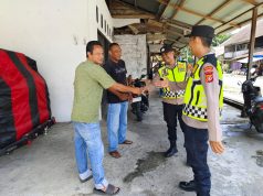 Patroli Harkamtibmas, Personel Polsek Bubon Sambangi Warga di Gampong Layung