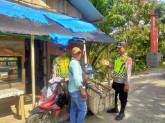Polsek Sungai Mas Gelar Patroli Dialogis, Warga Diajak Aktif Jaga Kamtibmas