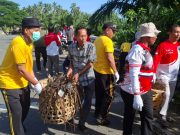 Polsek Arongan Lambalek Bersama Forkopimcam Gelar Gotong Royong Jumat Bersih Sambut Idul Adha 2026
