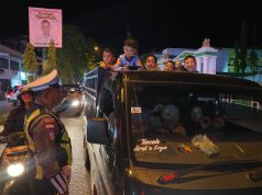 Satlantas Polres Aceh Barat Intensifkan Pengamanan dan Gatur Lalin di Malam Idul Adha