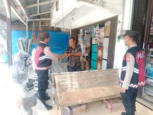 Jaga Kondusifitas Wilayah, Polsek Arongan Lambalek Gelar Patroli Cipta Kondisi