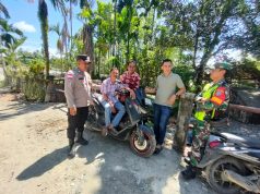 TNI-Polri Perkuat Sinergi Jaga Kamtibmas Melalui Patroli Dialogis di Pante Ceureumen