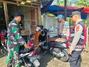 Sinergitas TNI-Polri Perkuat Kamtibmas, Patroli Gabungan KRYD Sambangi Gampong Drien Rampak
