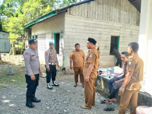 Patroli Dialogis Cipta Kondisi, Polsek Arongan Lambalek Ajak Warga Jaga Kamtibmas