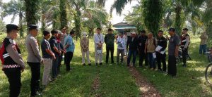 Polres Aceh Barat Kawal Pemeriksaan Sengketa Tanah oleh PN Meulaboh di Ujong Tanjong