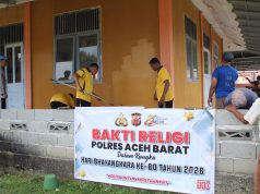 Polres Aceh Barat Gelar Bakti Religi Serentak di Sejumlah Masjid Sambut HUT Bhayangkara ke-80