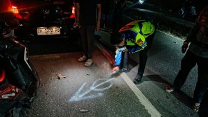 Satlantas Polres Aceh Barat Tangani Cepat Kecelakaan Tunggal di Meureubo, Satu Pengendara Meninggal Dunia