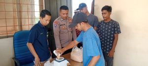 Dukung Swasembada Pangan, Polsek Samatiga Monitoring Uji Sampel Jagung di Bulog Meulaboh