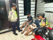 Patroli Harkamtibmas, Polsek Bubon Ajak Pemuda Bijak Gunakan Gadget dan Jaga Kamtibmas