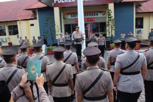 Sertijab Sejumlah PJU dan Kapolsek Jajaran, Kapolres Aceh Barat Tekankan Profesionalisme dan Peningkatan Pelayanan Publik