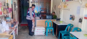 Cegah Gangguan Kamtibmas, Polsek Johan Pahlawan Sambangi Warga dan Pelaku Usaha