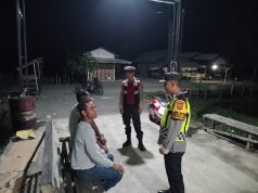 Patroli Dialogis di Gampong Gunong Panah, Polsek Bubon Perkuat Sinergi dengan Masyarakat Jaga Kamtibmas