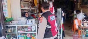 Perkuat Keamanan Wilayah, Polsek Johan Pahlawan Gencarkan Patroli Dialogis kepada Pelaku Usaha