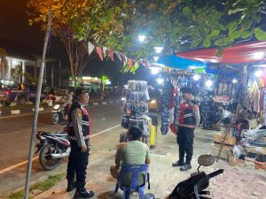 Hadir Berikan Rasa Aman, Sat Samapta Polres Aceh Barat Rutin Gelar Patroli Perintis Presisi