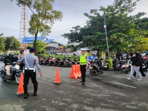Polri Perkuat Pelayanan Publik dan Pengamanan Car Free Day Aceh Barat, Dukung UMKM dan Gaya Hidup Sehat