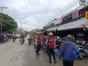 Patroli Perintis Presisi Sasar Kawasan Pasar, Sat Samapta Polres Aceh Barat Perkuat Harkamtibmas