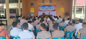 Tingkatkan Profesionalisme Personel, Sikum Polres Aceh Barat Gelar Penyuluhan Hukum tentang KUHP Baru
