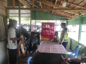 Cegah Karhutla dan Penyalahgunaan Narkoba, Polsek Woyla Timur Gencarkan Patroli Dialogis kepada Masyarakat