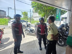 Perkuat Harkamtibmas, Sat Samapta Sisir Objek Vital dan Jalur Strategis di Aceh Barat