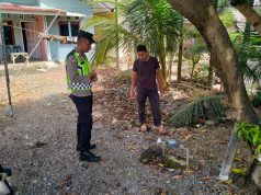 Sinergi Polri dan Masyarakat Jaga Kondusivitas Wilayah, Polsek Arongan Lambalek Intensifkan Patroli Dialogis Cipta Kondisi