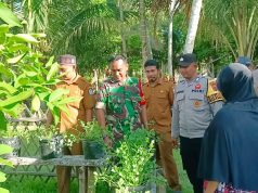Sinergitas TNI-Polri dan Pemerintah Desa Dorong Ketahanan Pangan Melalui Pekarangan Bergizi