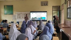 Masa Orientasi Sekolah, Polsek Bubon Bekali Pelajar dengan Edukasi Pencegahan Ekstremisme, Bahaya Rokok, dan Narkoba