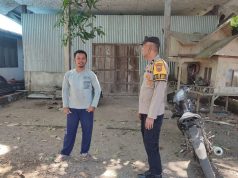 Pererat Hubungan dengan Warga, Polsek Arongan Lambalek Gelar Patroli Dialogis Cipta Kondisi