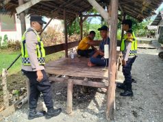 Bangun Kedekatan dengan Masyarakat, Polsek Bubon Laksanakan Patroli Harkamtibmas