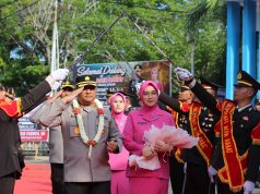AKBP Agus Sulistianto Resmi Disambut Melalui Tradisi Farewell and Welcome Parade Kapolres Aceh Barat