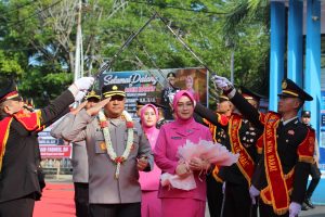 AKBP Agus Sulistianto Resmi Disambut Melalui Tradisi Farewell and Welcome Parade Kapolres Aceh Barat