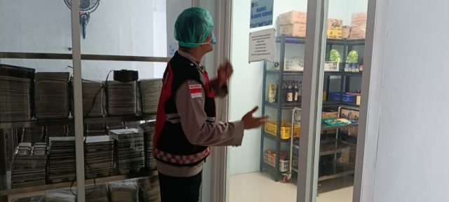 Polsek Johan Pahlawan Sambangi Dapur SPPG Non Polri, Pastikan Pelayanan Pemenuhan Gizi Berjalan Baik (22/7/2026)