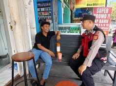 Patroli Dialogis Sasar Pelaku Usaha, Polsek Johan Pahlawan Bangun Sinergi Jaga Keamanan Lingkungan