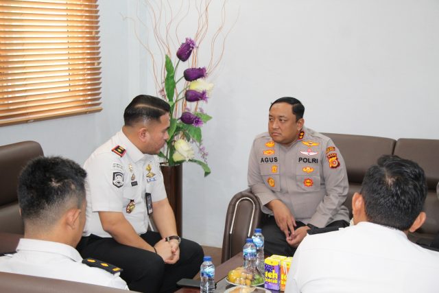 Kapolres Aceh Barat Pererat Sinergi dengan Kantor Imigrasi Kelas II Meulaboh, Rabu (05/08/2026). Dok. Polres Aceh Barat.