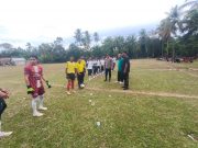 Polsek Woyla Barat Hadiri Pembukaan Turnamen Sepak Bola HUT RI ke-81, Wujudkan Semangat Persatuan dan Kebersamaan Masyarakat