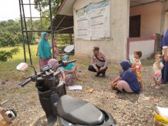 Polsek Woyla Timur Perkuat Patroli Dialogis, Ajak Warga Bersama Jaga Kamtibmas