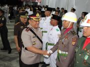 Paskibraka Aceh Barat Dikukuhkan, Kapolres Hadiri Prosesi Jelang HUT ke-81 RI
