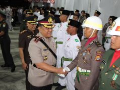 Paskibraka Aceh Barat Dikukuhkan, Kapolres Hadiri Prosesi Jelang HUT ke-81 RI