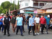 Polres Aceh Barat Kawal Semarak Lomba Gerak Jalan HUT RI ke-81, Puluhan Regu Tampil Penuh Semangat