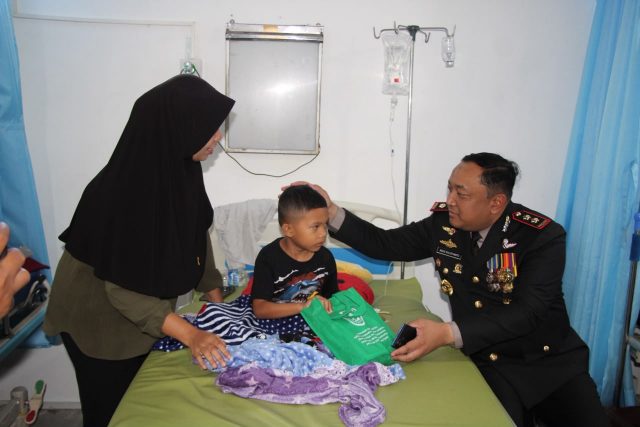 Kapolres Aceh Barat AKBP Agus Sulistianto menghadiri peresmian fasilitas baru RSUD Cut Nyak Dhien Meulaboh, Senin (17/8/2026).