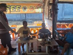 Polsek Meureubo Sambangi Warga, Sampaikan Pesan Kamtibmas hingga Bahaya Karhutla dan Narkoba